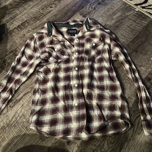 Great shirt on a cool night with jeans and boots